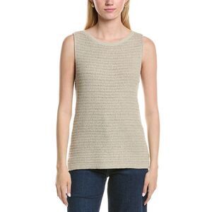 Jones New York Womens Sweater Tank, Brown